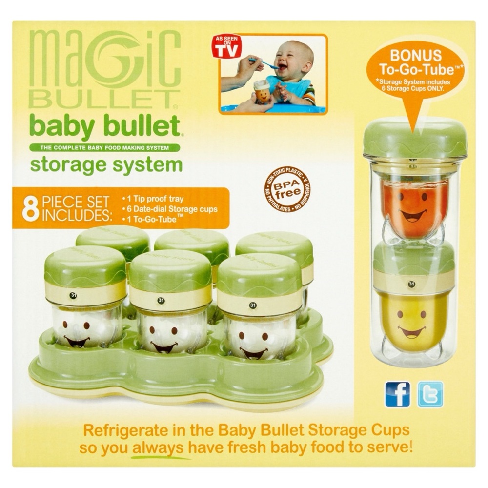 Baby bullet storage - gently used